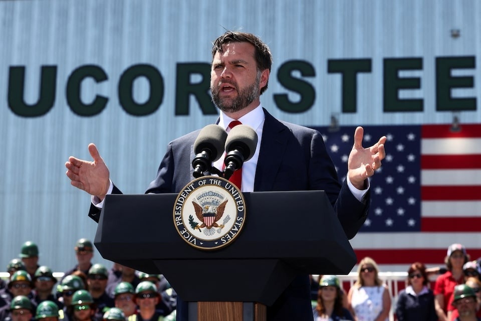 Phó Tổng thống Mỹ JD Vance. (Ảnh: Reuters)