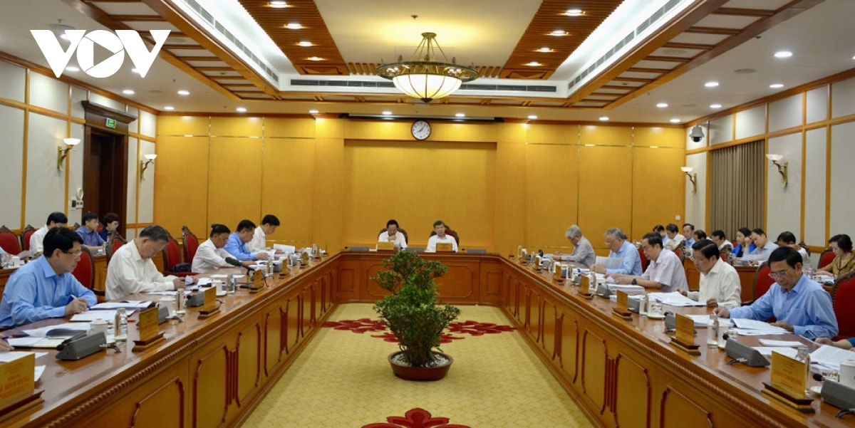 tổng bí thư tô lâm chủ trì cuộc họp về triển khai sắp xếp tổ chức bộ máy các cấp hình ảnh 2 tong bi thu to lam chu tri cuoc hop ve trien khai sap xep to chuc bo may cac cap hinh anh 2