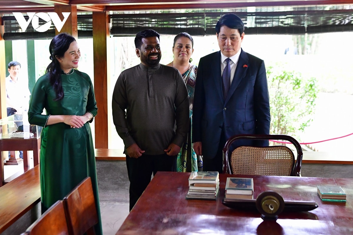chu tich nuoc luong cuong va tong thong sri lanka tham nha san bac ho hinh anh 5