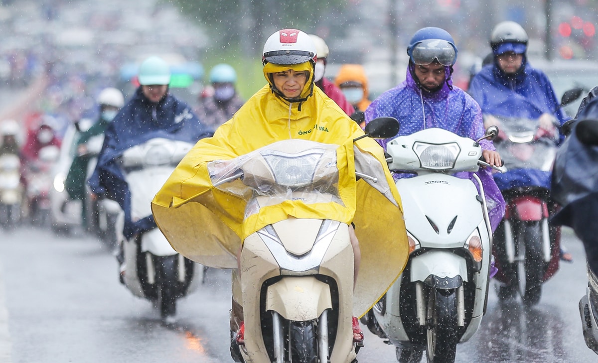 Miền Bắc sắp hứng mưa vừa, mưa to cục bộ sau những ngày nắng nóng. (Ảnh minh hoạ: Ngô Nhung)