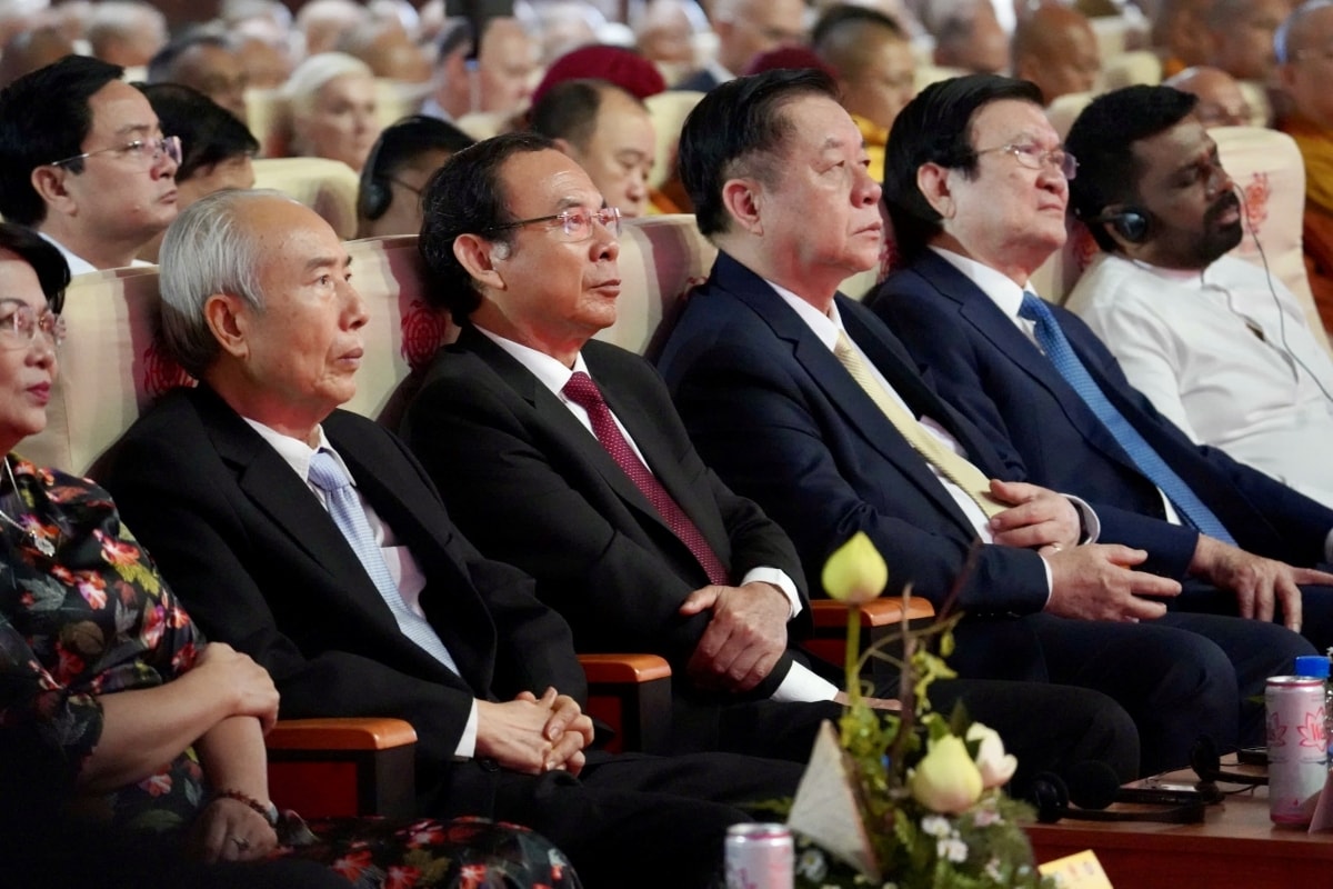 Đại lễ vesak 2025 khẳng định mạnh mẽ phật giáo vì hòa bình và phát triển bền vững hình ảnh 1 Dai le vesak 2025 khang dinh manh me phat giao vi hoa binh va phat trien ben vung hinh anh 1