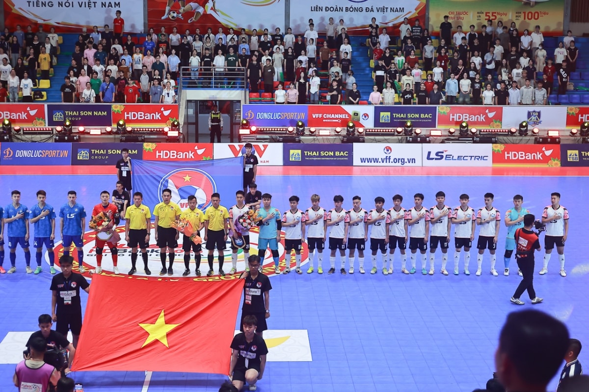 chương trình chào mừng giải futsal hdbank vĐqg 2025 gây ấn tượng hình ảnh 4 chuong trinh chao mung giai futsal hdbank vDqg 2025 gay an tuong hinh anh 4