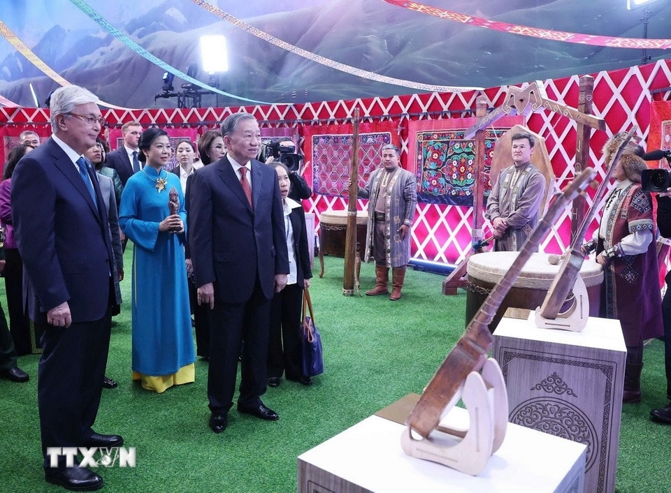 toan canh chuyen tham cap nha nuoc toi kazakhstan cua tong bi thu to lam hinh anh 14