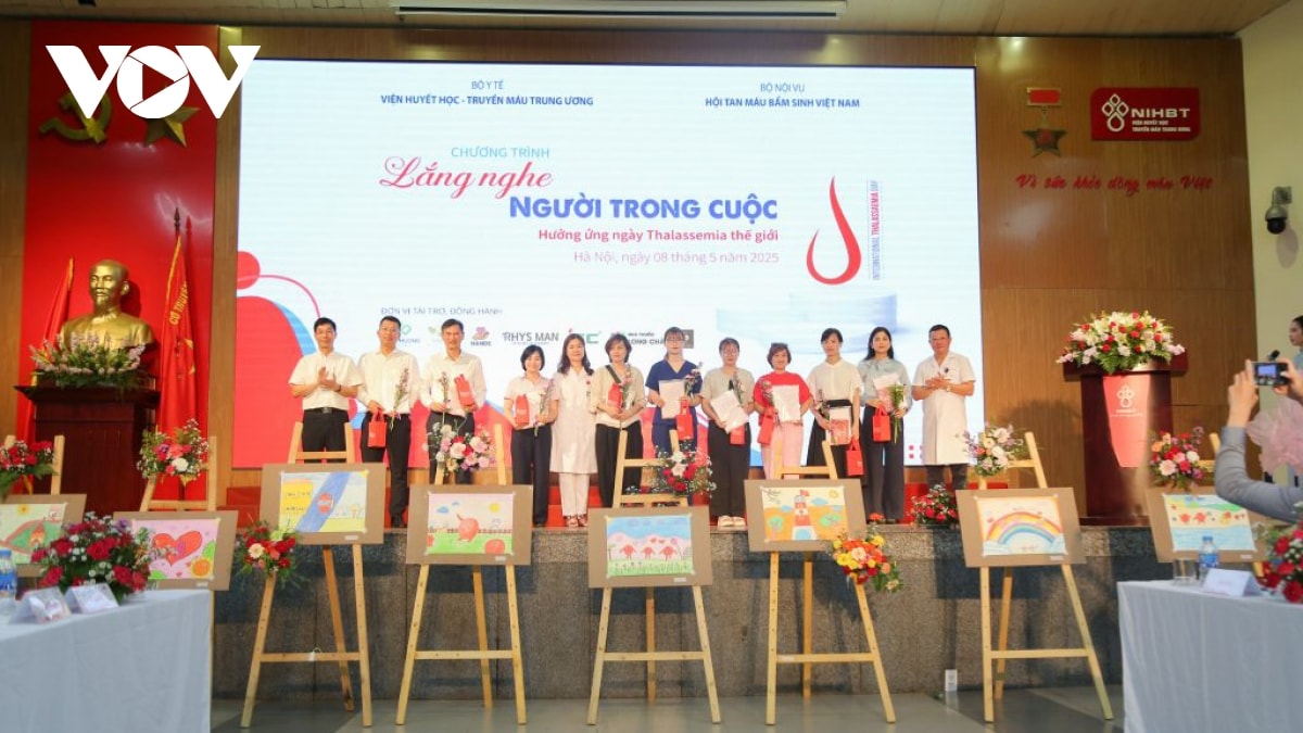lắng nghe người trong cuộc để thế hệ sau không bị bệnh thalassemia hình ảnh 3 lang nghe nguoi trong cuoc de the he sau khong bi benh thalassemia hinh anh 3