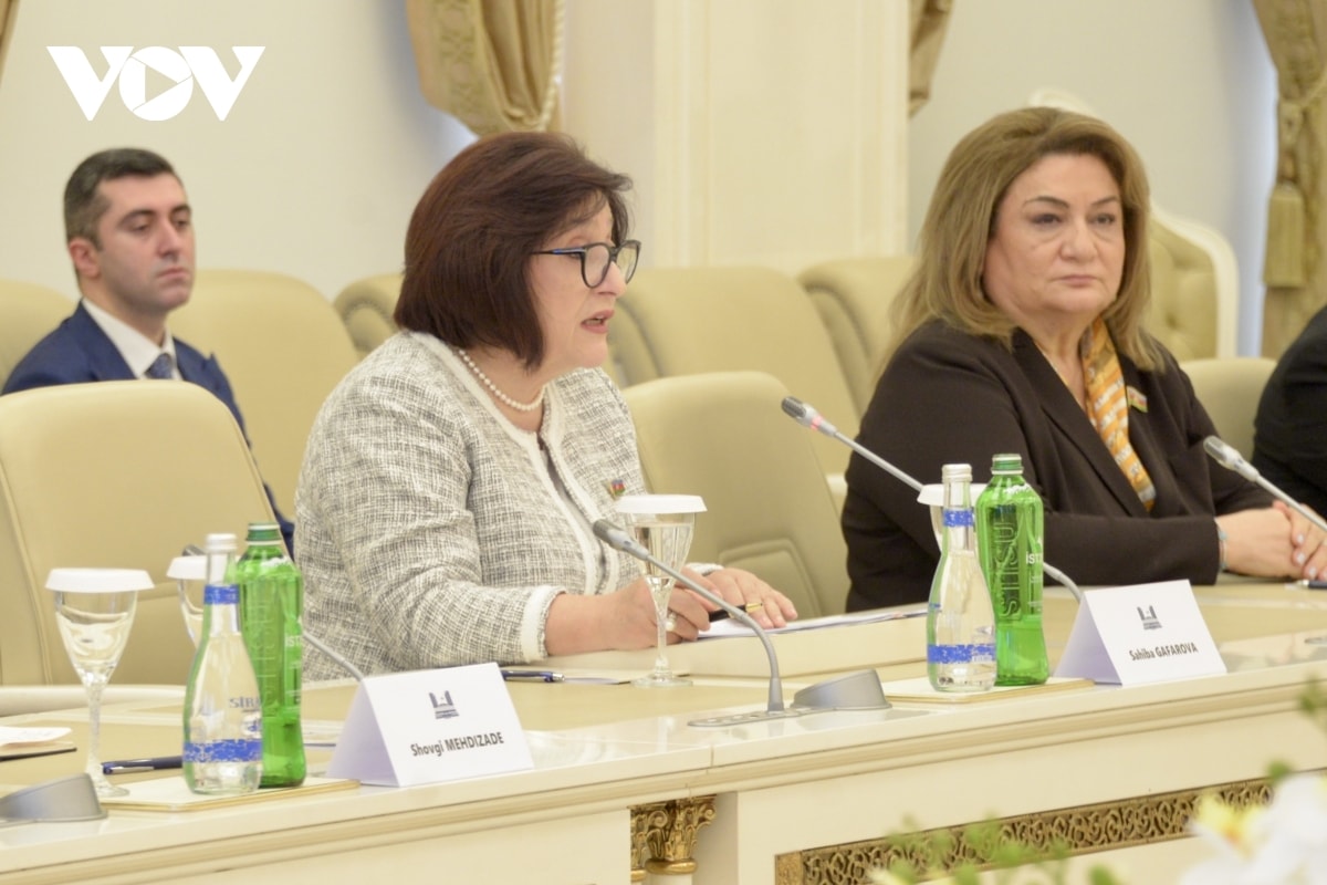 tổng bí thư tô lâm hội kiến chủ tịch quốc hội azerbaijan sahiba gafarova hình ảnh 3 tong bi thu to lam hoi kien chu tich quoc hoi azerbaijan sahiba gafarova hinh anh 3
