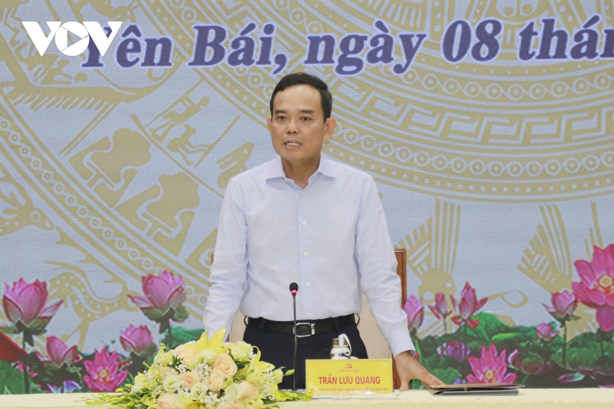 Đoàn công tác bộ chính trị làm việc với ban thường vụ tỉnh ủy yên bái và lào cai hình ảnh 4 Doan cong tac bo chinh tri lam viec voi ban thuong vu tinh uy yen bai va lao cai hinh anh 4