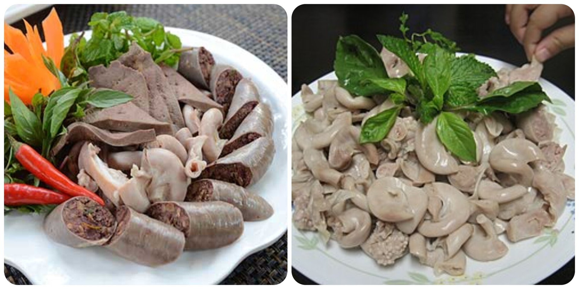 Lòng lợn là món ăn khoái khẩu của nhiều người nhưng cần ăn đúng cách