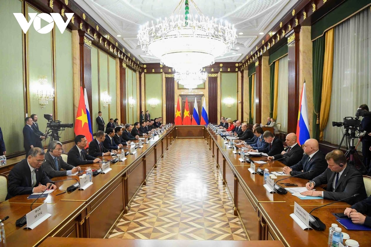 tổng bí thư tô lâm hội kiến thủ tướng liên bang nga mikhail mishustin hình ảnh 1 tong bi thu to lam hoi kien thu tuong lien bang nga mikhail mishustin hinh anh 1