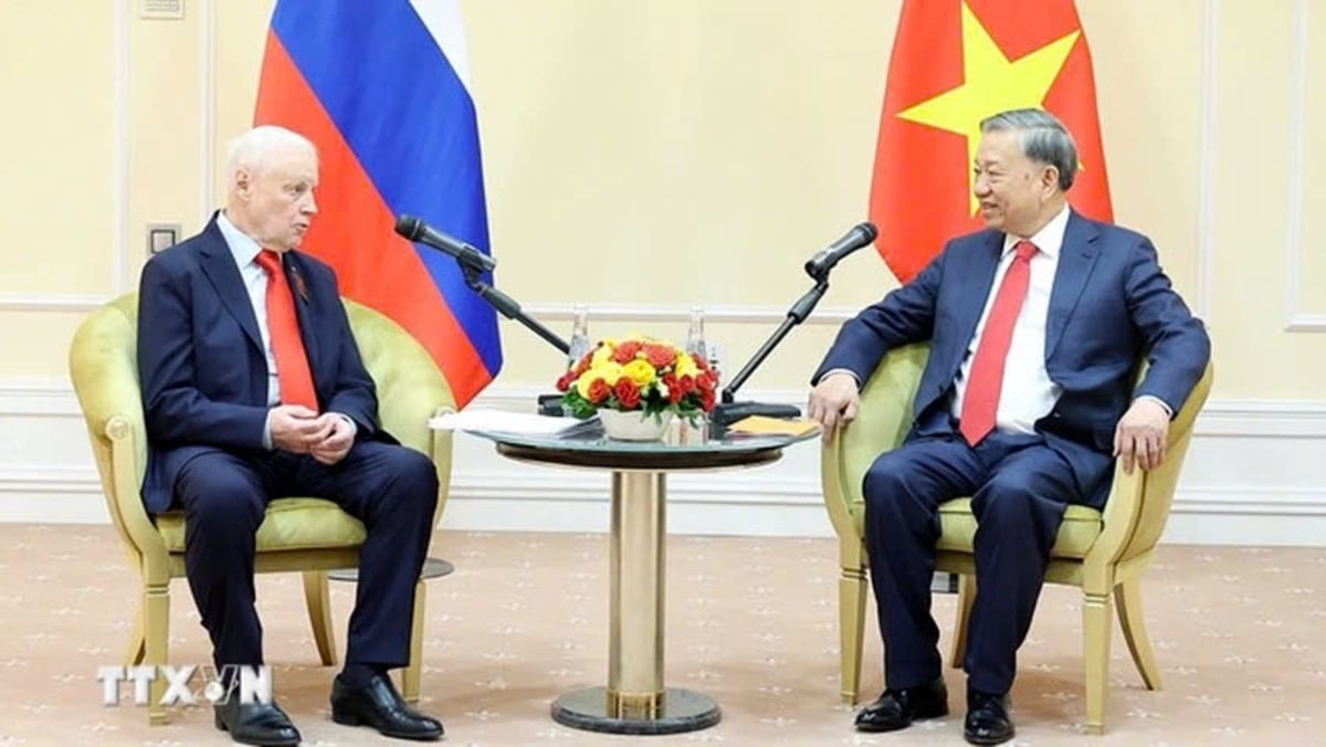 Tổng Bí thư Tô Lâm tiếp Chủ tịch Đảng