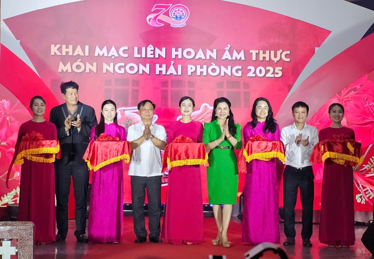 khai mạc liên hoan ẩm thực món ngon hải phòng 2025 hình ảnh 1 khai mac lien hoan am thuc mon ngon hai phong 2025 hinh anh 1