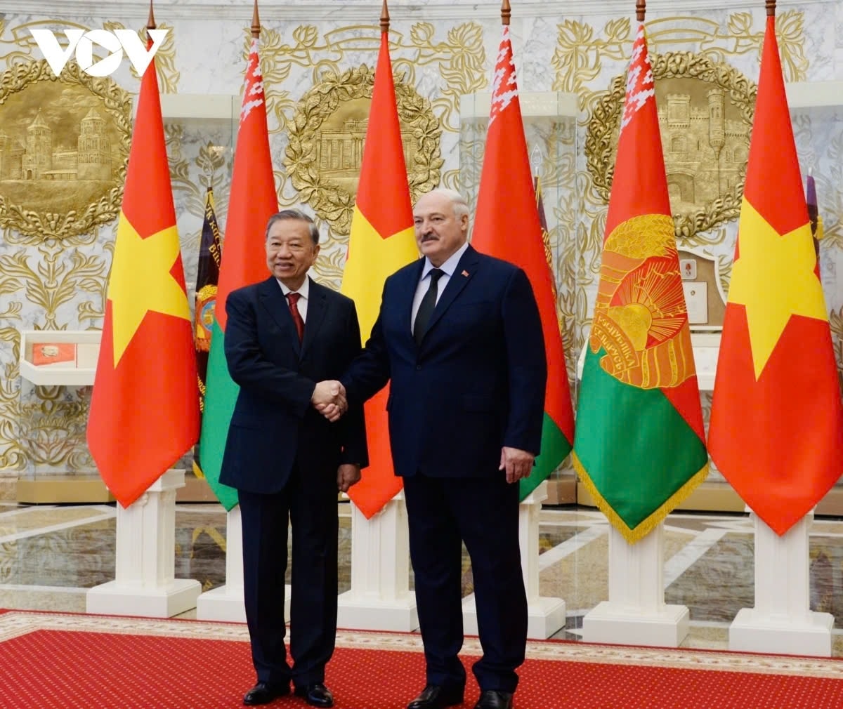 tuyên bố chung về thiết lập quan hệ Đối tác chiến lược giữa việt nam và belarus hình ảnh 1 tuyen bo chung ve thiet lap quan he Doi tac chien luoc giua viet nam va belarus hinh anh 1
