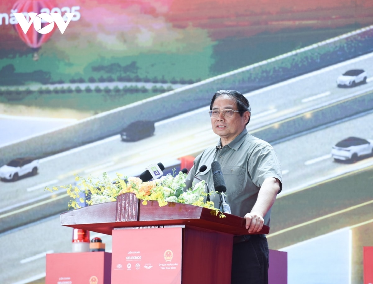 thủ tướng phấn đấu hoàn thành tuyến cao tốc qua thái bình, nam Định năm 2026 hình ảnh 2 thu tuong phan dau hoan thanh tuyen cao toc qua thai binh, nam Dinh nam 2026 hinh anh 2