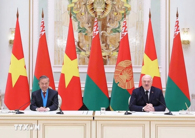 toan canh chuyen tham cap nha nuoc toi belarus cua tong bi thu to lam hinh anh 8