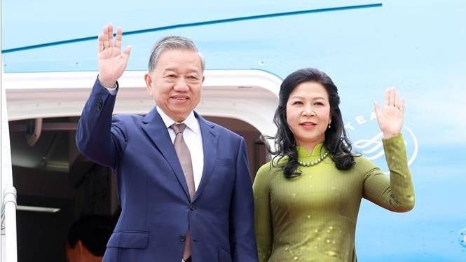 tổng bí thư tô lâm về đến hà nội, kết thúc chuyến công tác 4 nước châu Âu hình ảnh 1 tong bi thu to lam ve den ha noi, ket thuc chuyen cong tac 4 nuoc chau Au hinh anh 1