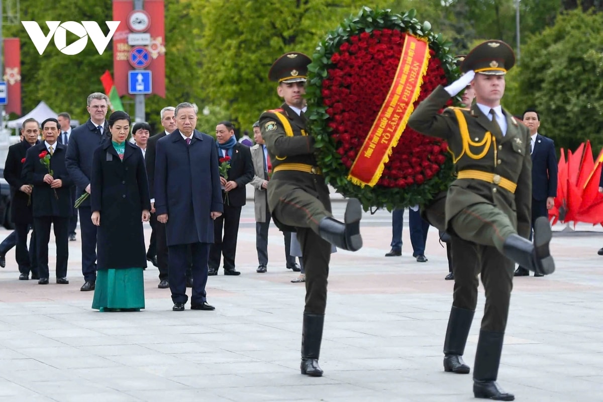 toan canh chuyen tham cap nha nuoc toi belarus cua tong bi thu to lam hinh anh 2