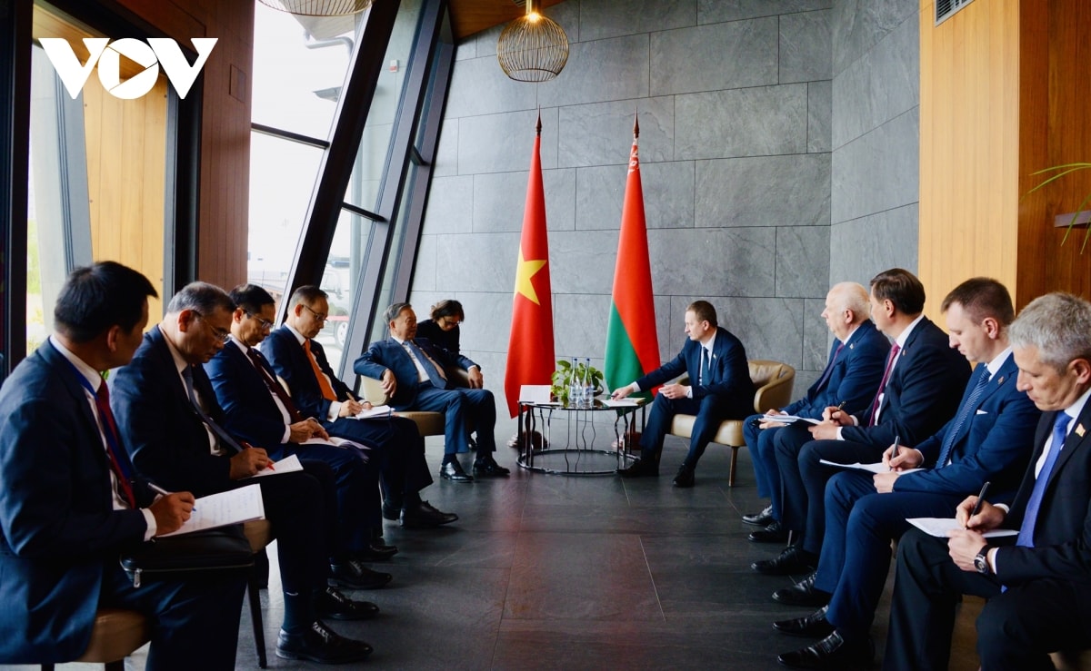tổng bí thư tô lâm hội kiến thủ tướng belarus aleksandr turchin hình ảnh 2 tong bi thu to lam hoi kien thu tuong belarus aleksandr turchin hinh anh 2