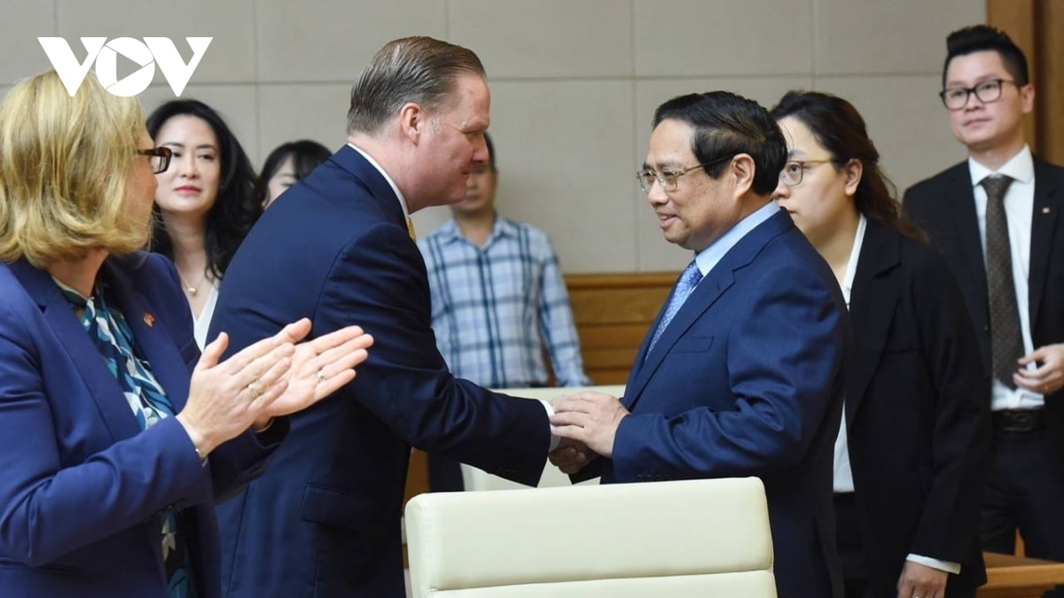 thủ tướng việt nam cam kết tạo mọi điều kiện thuận lợi với doanh nghiệp hoa kỳ hình ảnh 1 thu tuong viet nam cam ket tao moi dieu kien thuan loi voi doanh nghiep hoa ky hinh anh 1