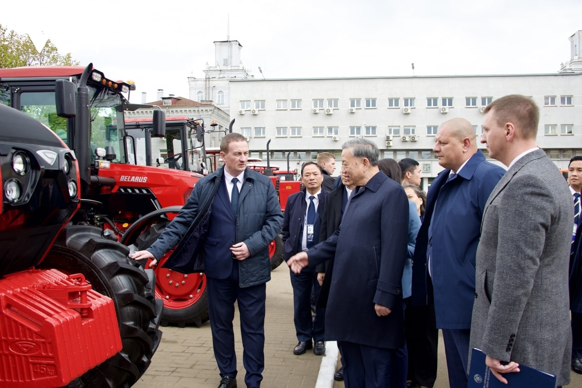 toan canh chuyen tham cap nha nuoc toi belarus cua tong bi thu to lam hinh anh 12