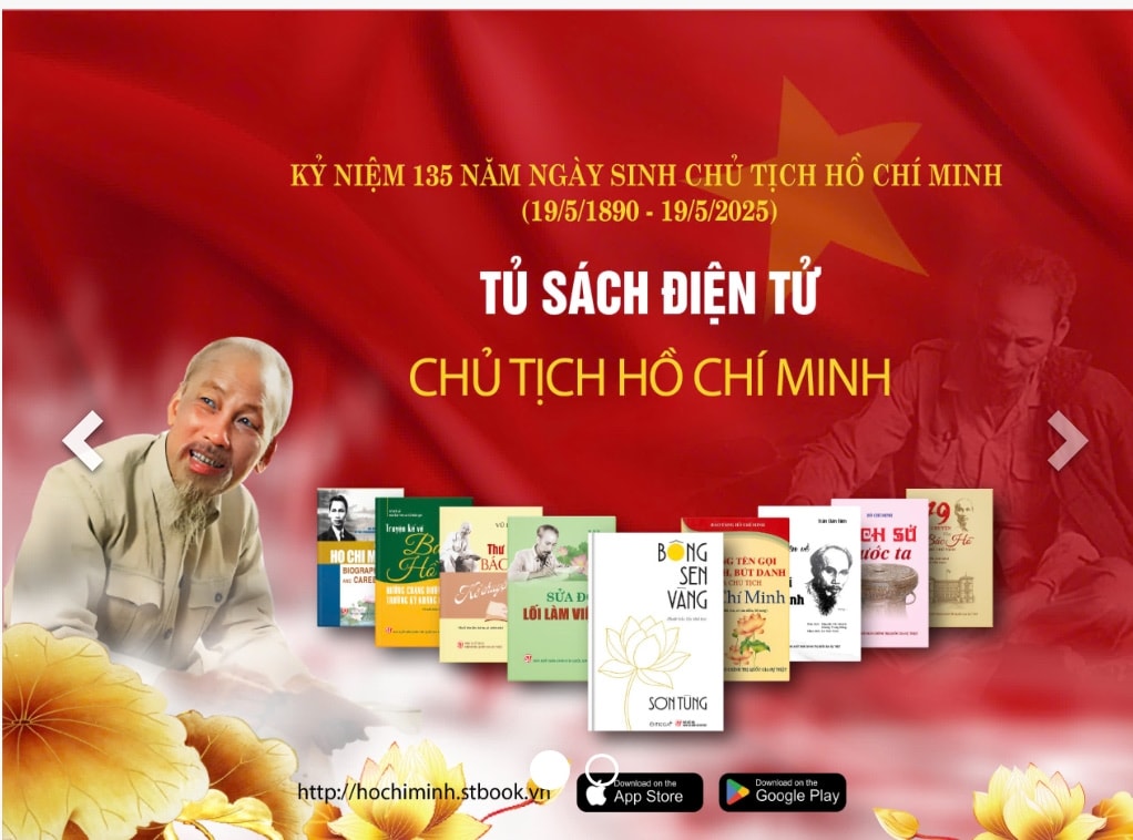 tủ sách điện tử chủ tịch hồ chí minh có nhiều tác phẩm mới hình ảnh 2 tu sach dien tu chu tich ho chi minh co nhieu tac pham moi hinh anh 2