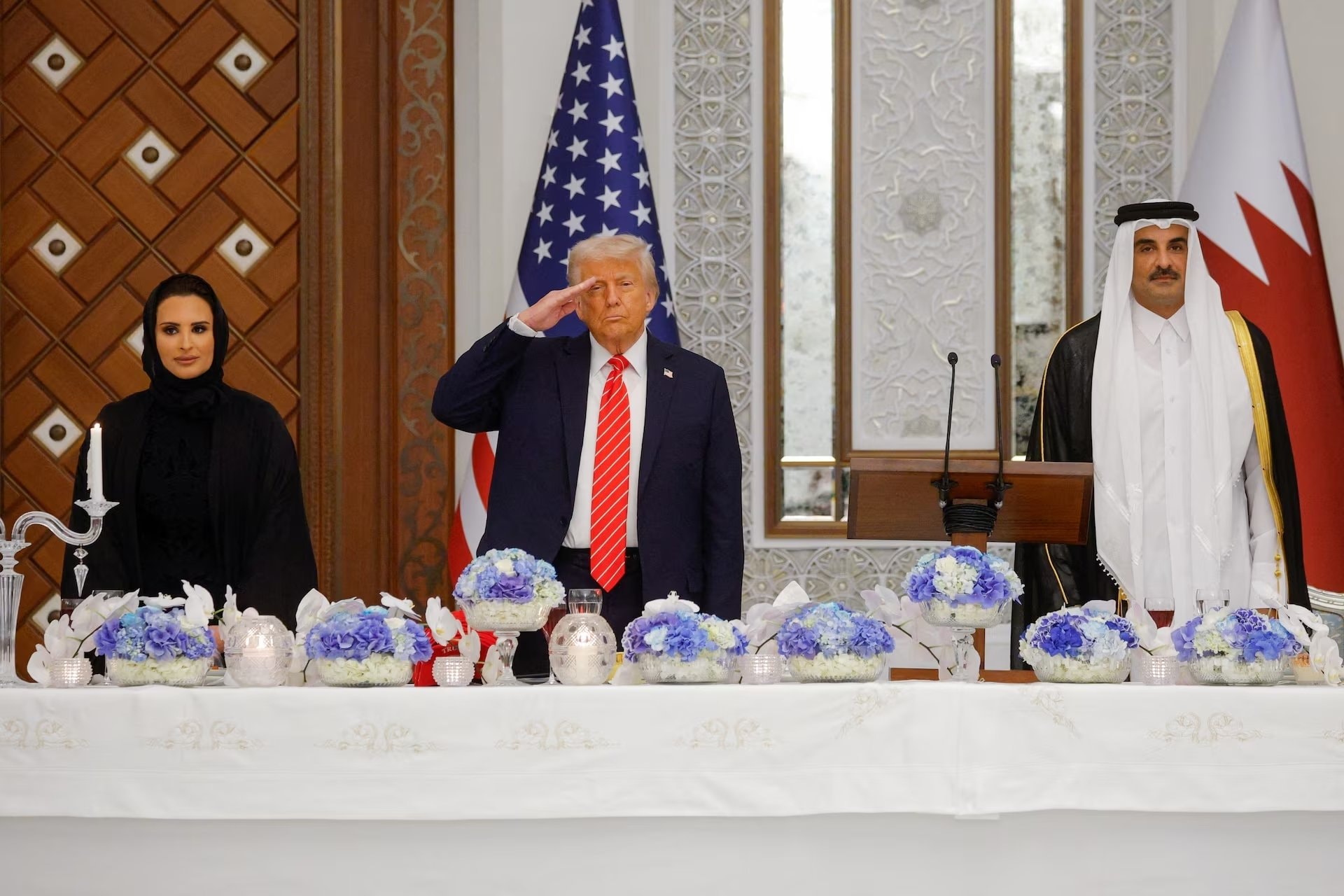 Chuyến công du của Tổng thống Donald Trump đến quốc gia vùng Vịnh đạt nhiều kết quả tốt. (Ảnh: Reuters)