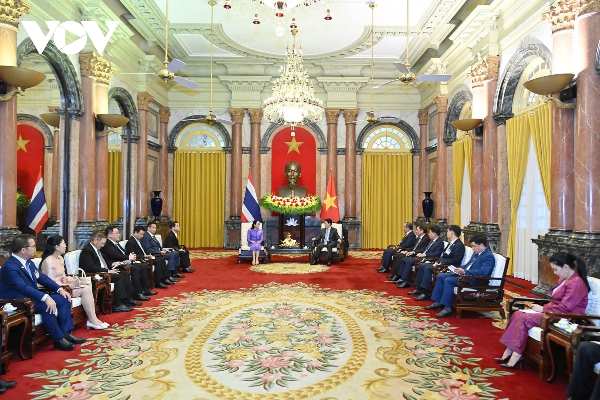 chủ tịch nước lương cường tiếp thủ tướng thái lan paetongtarn shinawatra hình ảnh 2 chu tich nuoc luong cuong tiep thu tuong thai lan paetongtarn shinawatra hinh anh 2