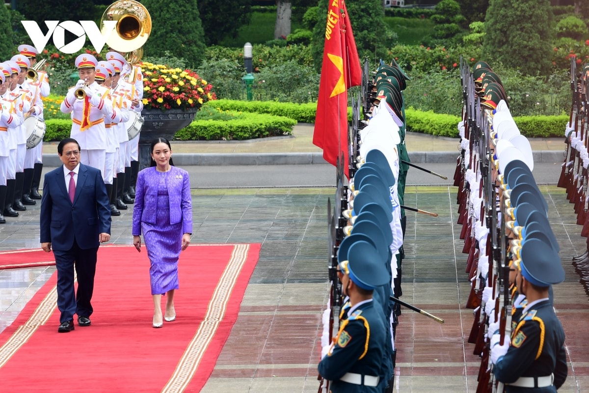 le don thu tuong thai lan paetongtarn shinawatra tham chinh thuc viet nam hinh anh 10
