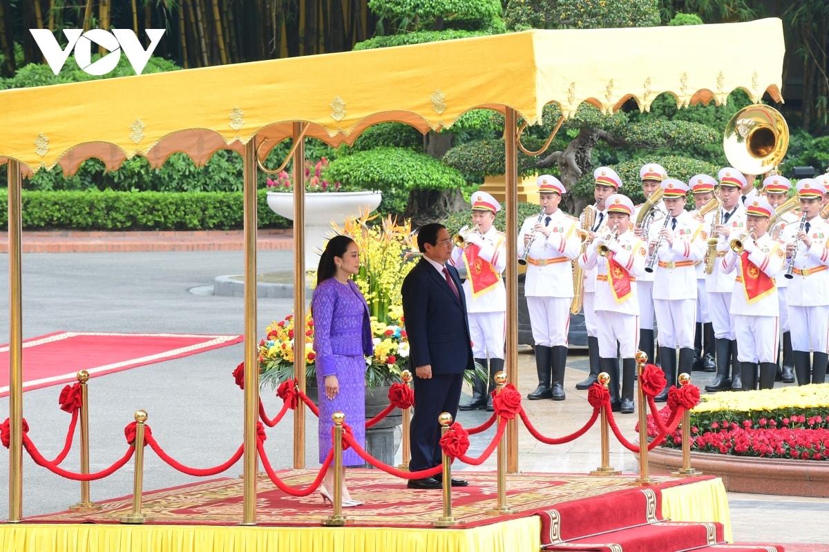 le don thu tuong thai lan paetongtarn shinawatra tham chinh thuc viet nam hinh anh 7