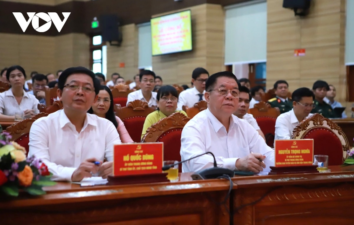 trưởng ban tuyên giáo và dân vận trung ương dự lễ hoàn thành xóa nhà tạm,dột nát hình ảnh 1 truong ban tuyen giao va dan van trung uong du le hoan thanh xoa nha tam,dot nat hinh anh 1