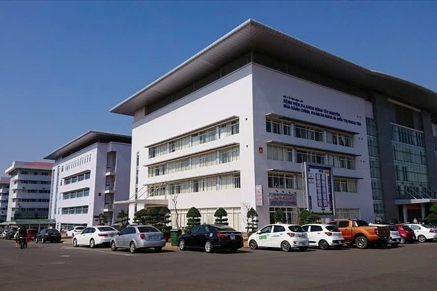 Bệnh viện đa khoa vùng Tây Nguyên.