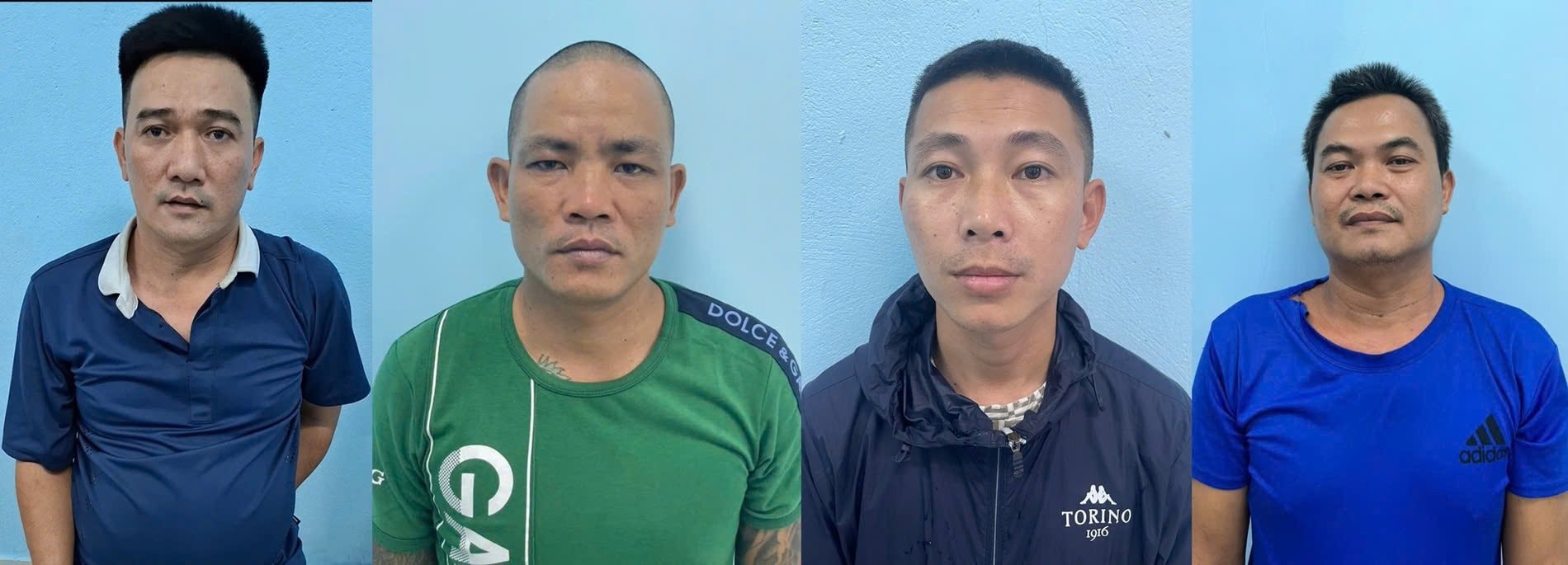 4 đối tượng bị khởi tố. (Ảnh: C.A)