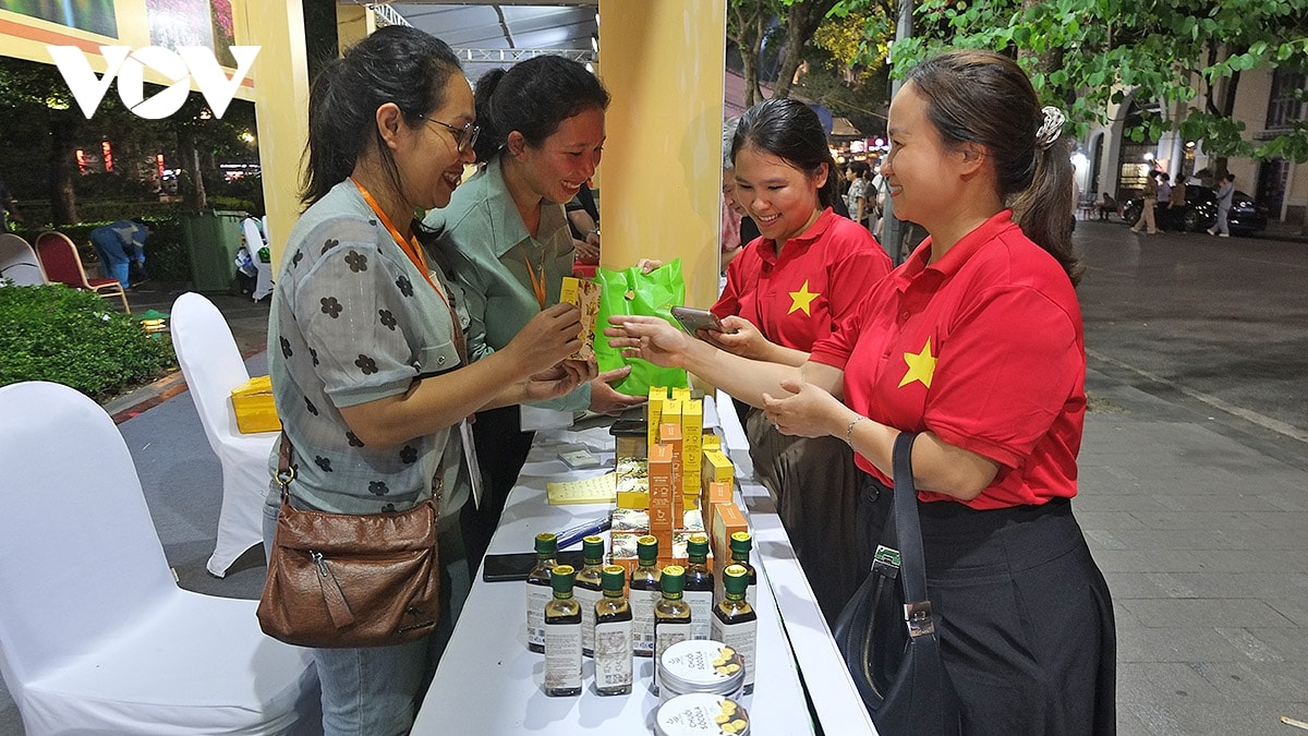 rộn ràng khai mạc chương trình ngày văn hóa lâm Đồng tại hà nội năm 2025 hình ảnh 3 ron rang khai mac chuong trinh ngay van hoa lam Dong tai ha noi nam 2025 hinh anh 3