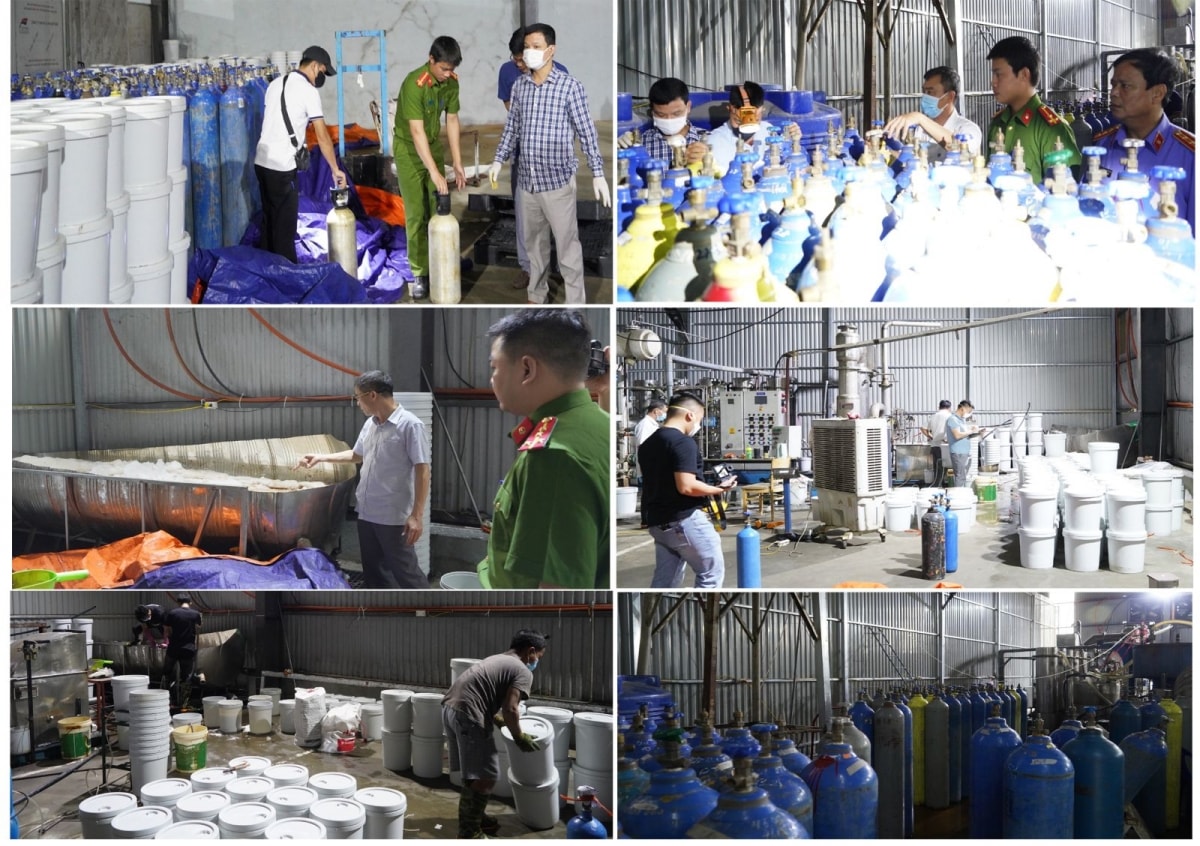 triệt phá đường dây sản xuất khí cười quy mô lớn, bắt 11 đối tượng hình ảnh 3 triet pha duong day san xuat khi cuoi quy mo lon, bat 11 doi tuong hinh anh 3
