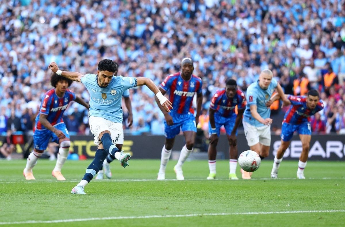 Danh bai man city, crystal palace vo dich fa cup 2024 2025 hinh anh 19