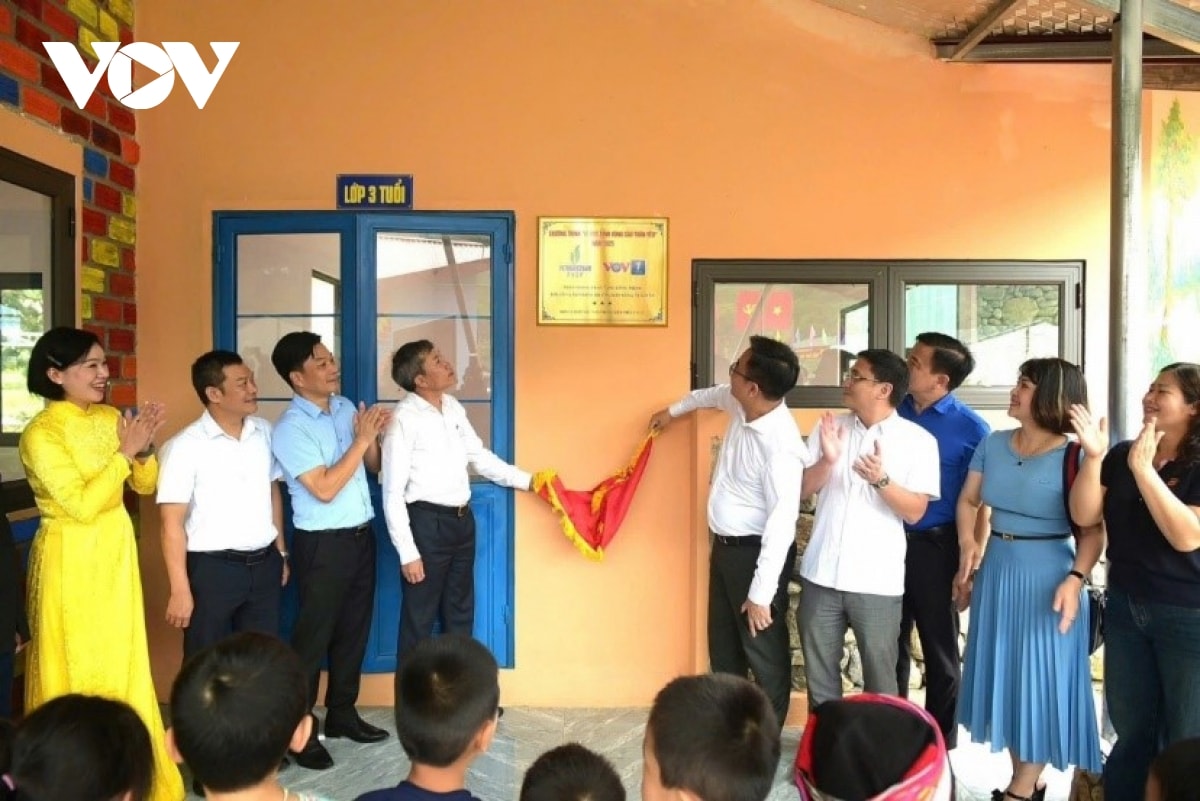 Điểm trường bản dâng - nơi thắp sáng tương lai cho trẻ em vùng cao hình ảnh 1 Diem truong ban dang - noi thap sang tuong lai cho tre em vung cao hinh anh 1