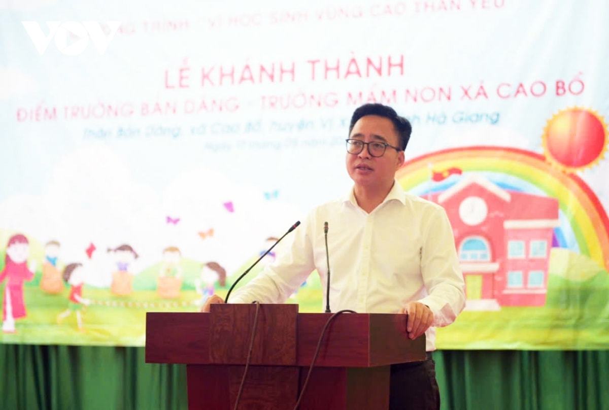 Điểm trường bản dâng - nơi thắp sáng tương lai cho trẻ em vùng cao hình ảnh 5 Diem truong ban dang - noi thap sang tuong lai cho tre em vung cao hinh anh 5