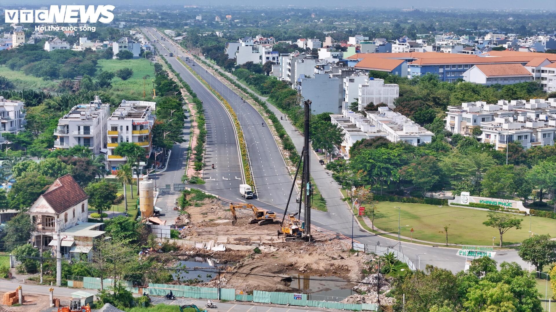 Toàn cảnh dự án nghìn tỷ nối TP.HCM với Long An sau hơn 2 năm thi công - 9