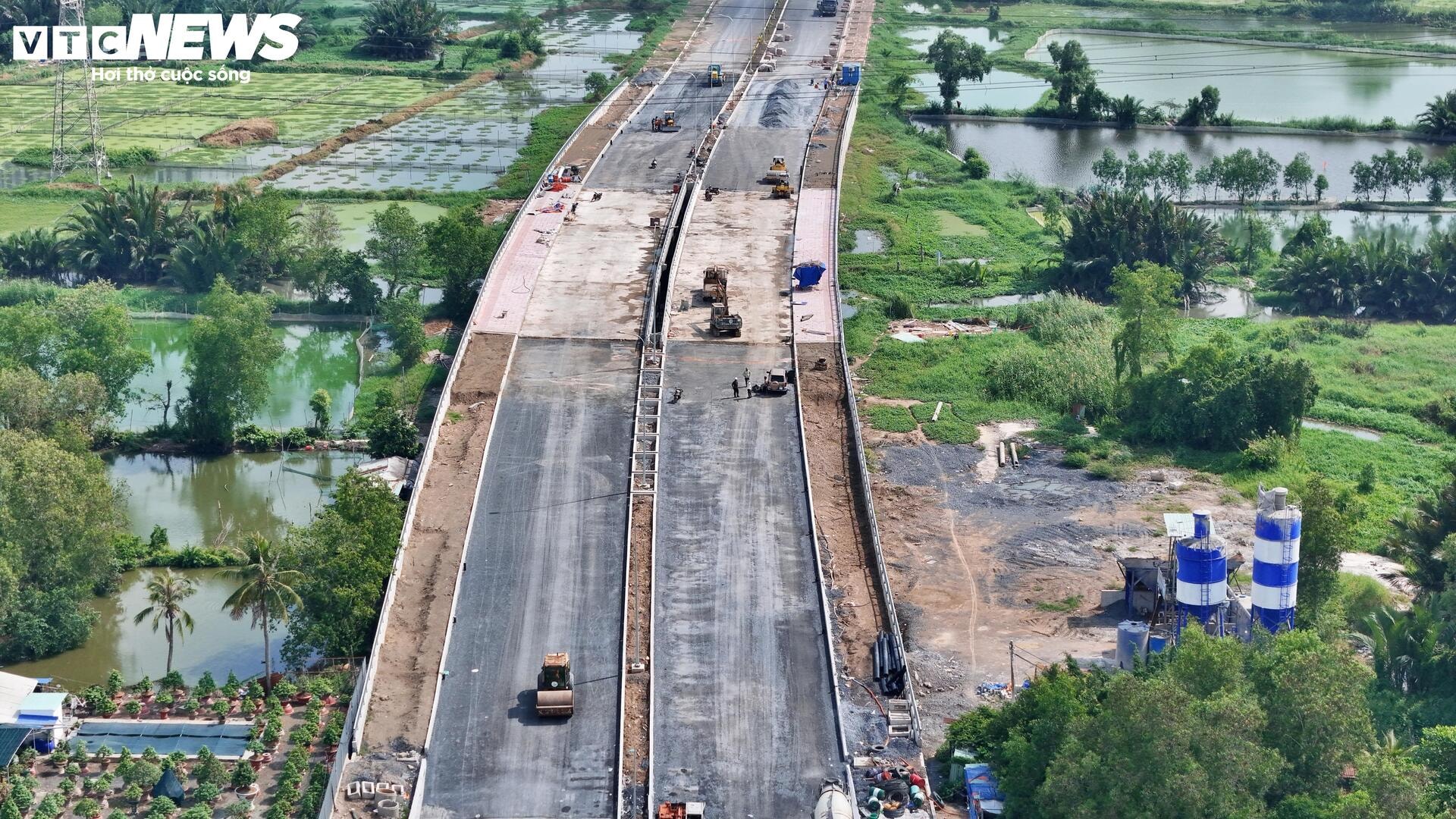 Toàn cảnh dự án nghìn tỷ nối TP.HCM với Long An sau hơn 2 năm thi công - 12
