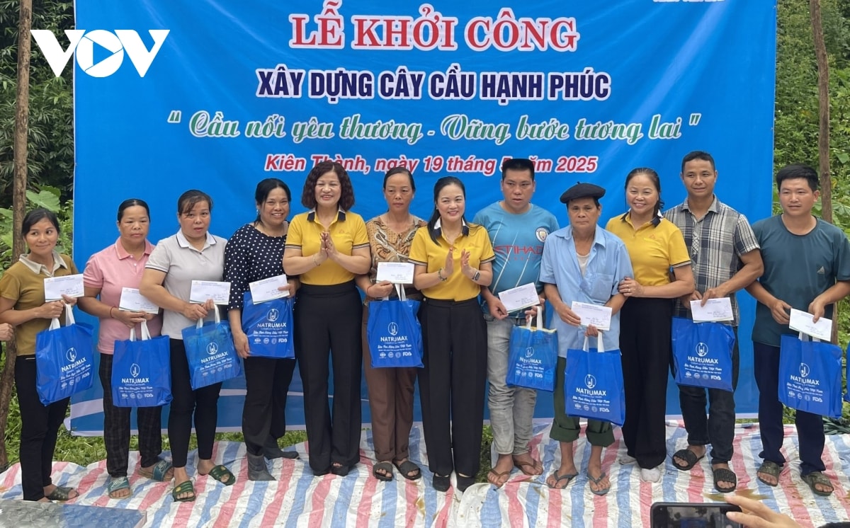 khởi công xây dựng cầu hạnh phúc cho người dân vùng cao yên bái hình ảnh 1 khoi cong xay dung cau hanh phuc cho nguoi dan vung cao yen bai hinh anh 1