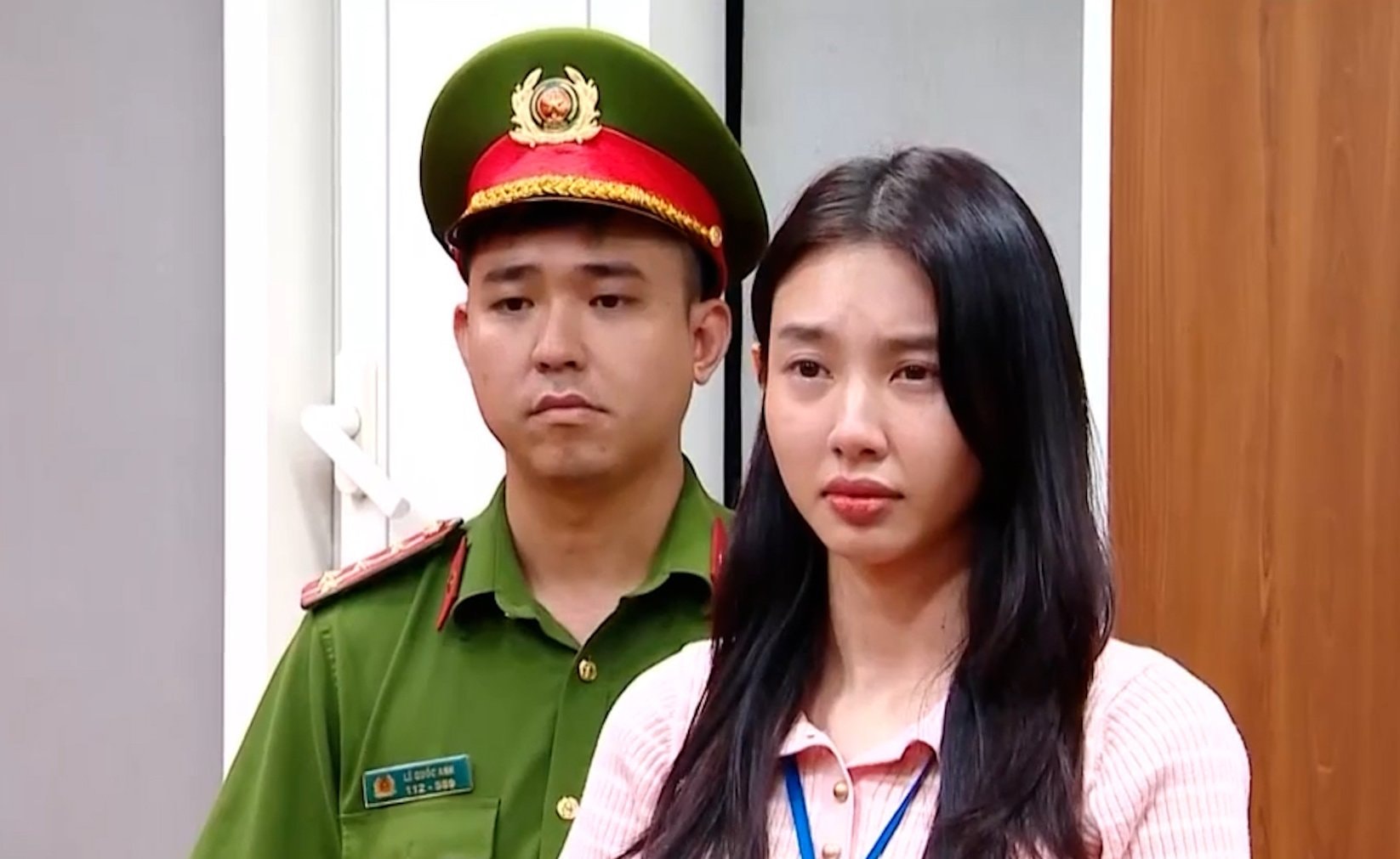 Hoa hậu Nguyễn Thúc Thùy Tiên bị khởi tố tội Lừa dối khách hàng. (Ảnh: VTV)