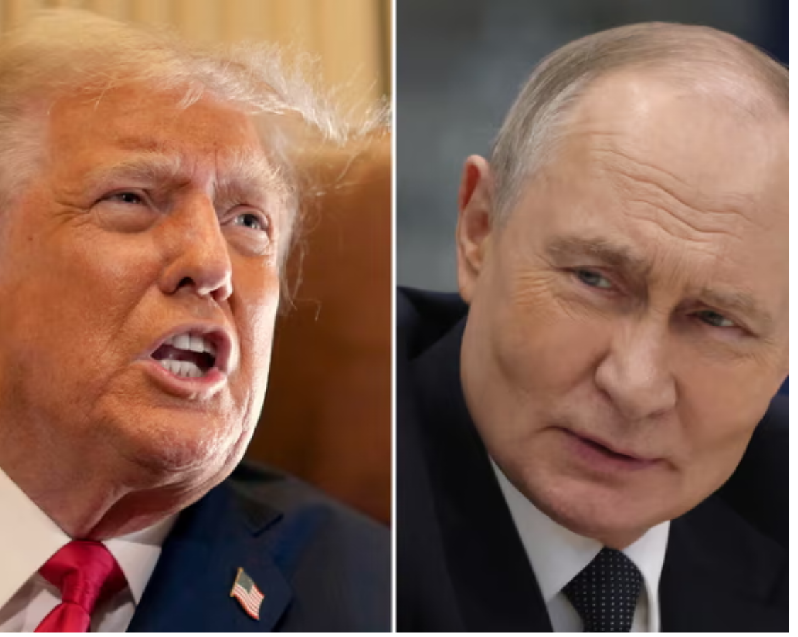 Tổng thống Mỹ Donald Trump và Tổng thống Nga Vladimir Putin.