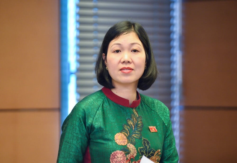 Đại biểu Nguyễn Thị Lan Anh.