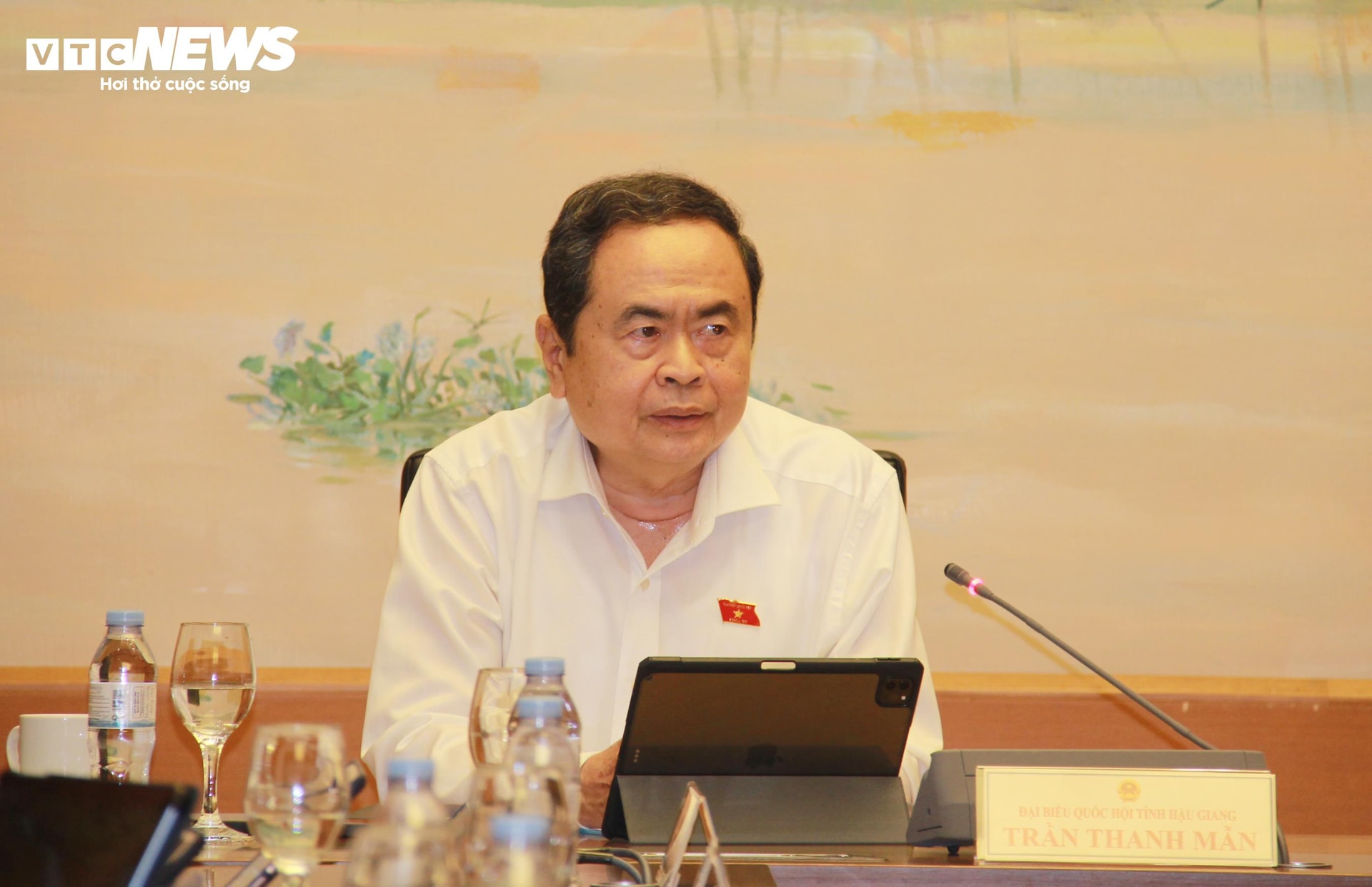 Chủ tịch Quốc hội Trần Thanh Mẫn.