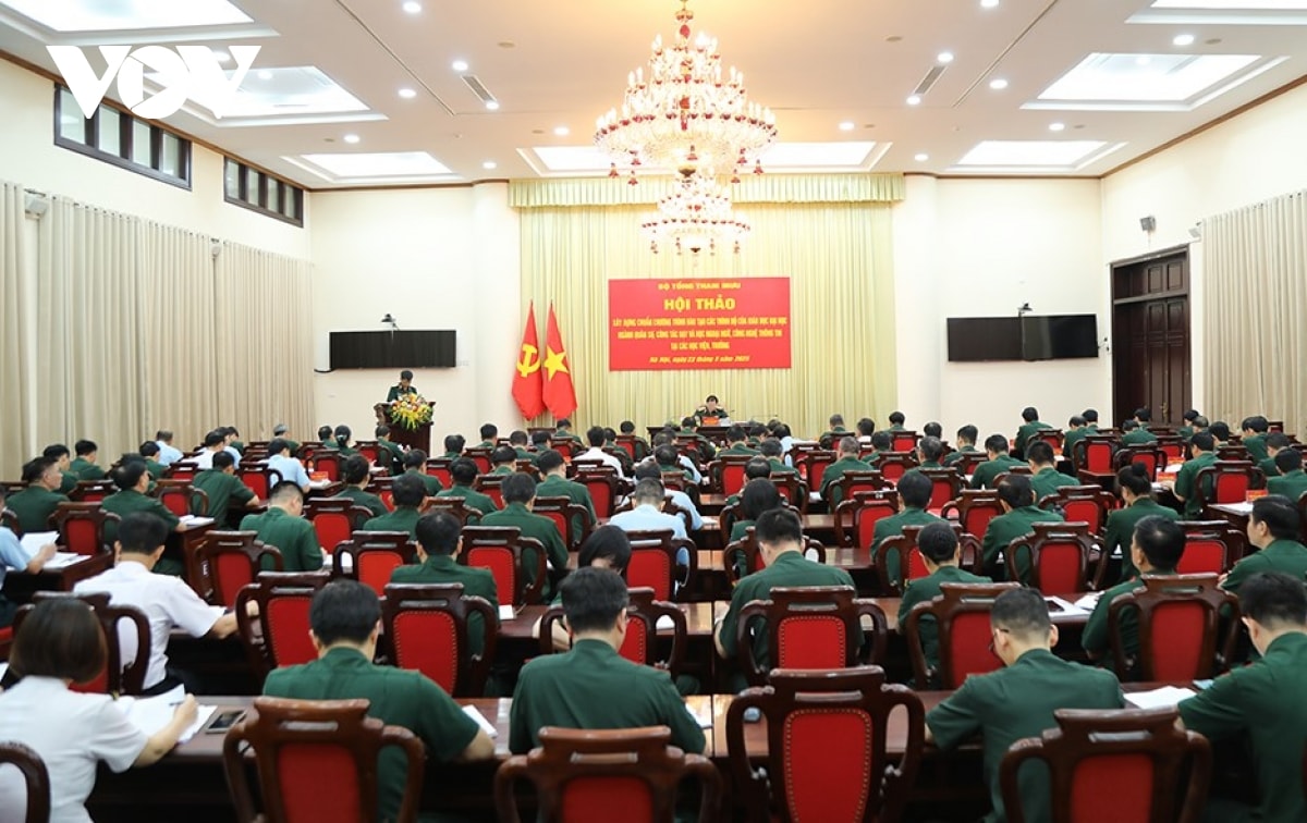 tiếp tục nâng cao chất lượng giáo dục-đào tạo tại các học viện, nhà trường quân đội hình ảnh 2 tiep tuc nang cao chat luong giao duc-dao tao tai cac hoc vien, nha truong quan doi hinh anh 2