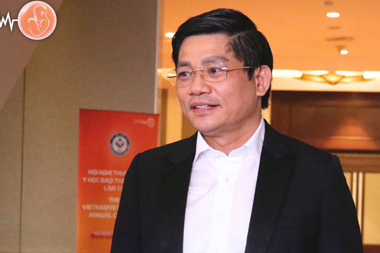 GS.TS Nguyễn Duy Ánh, Giám đốc Bệnh viện Phụ Sản Trung ương. (Ảnh: T.Hương)