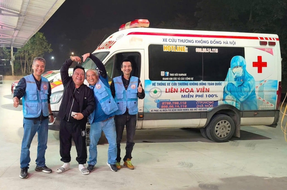những chuyến xe cứu thương 0 đồng đầy ắp nghĩa tình hình ảnh 1 nhung chuyen xe cuu thuong 0 dong day ap nghia tinh hinh anh 1