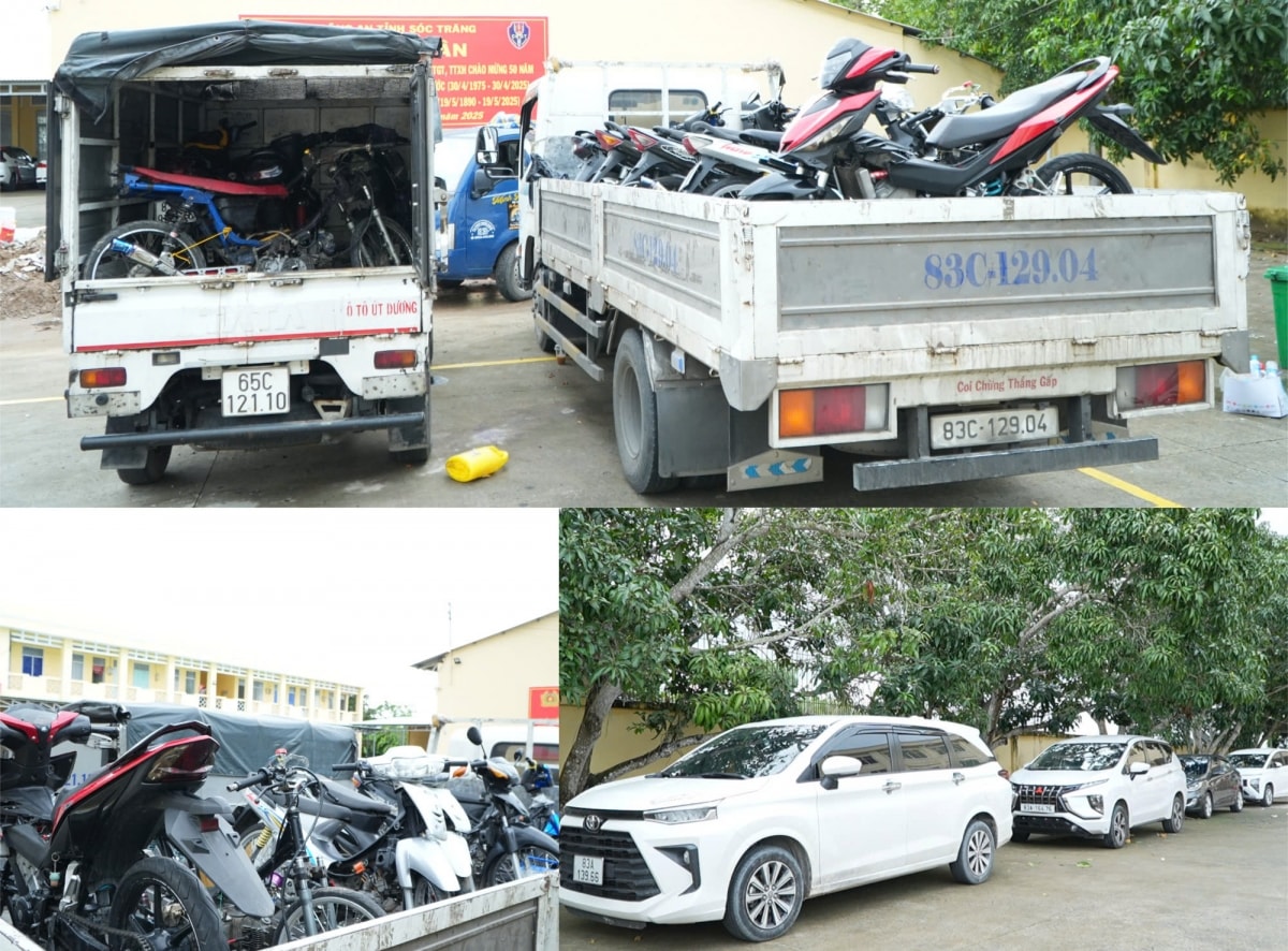 cong an ngan chan kip thoi vu dua xe, tam giu 47 doi tuong hinh anh 2