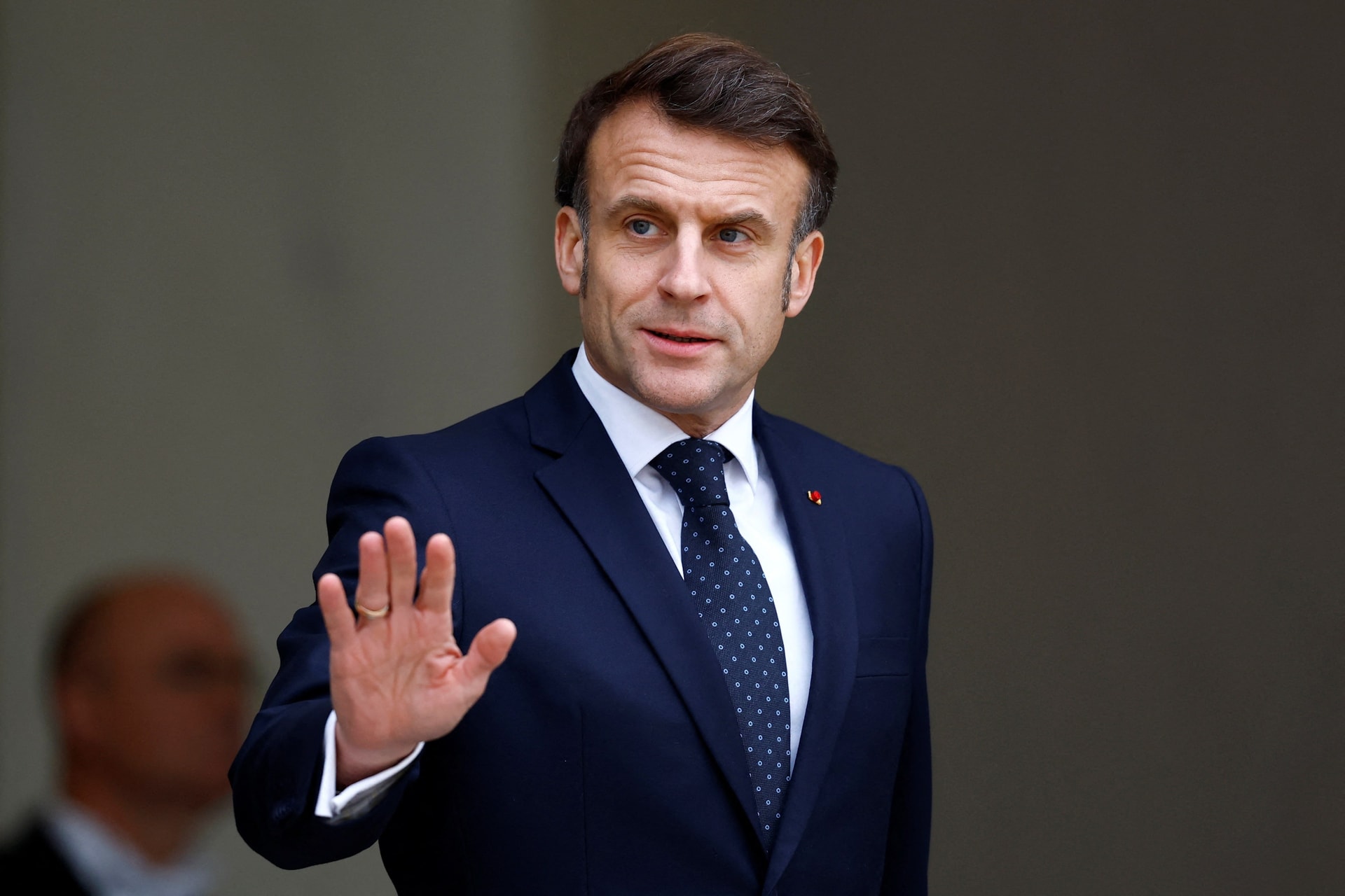 Tổng thống Pháp Emmanuel Macron.