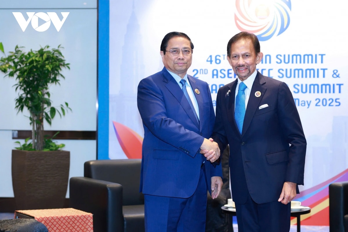 thủ tướng chính phủ phạm minh chính gặp quốc vương brunei hình ảnh 1 thu tuong chinh phu pham minh chinh gap quoc vuong brunei hinh anh 1