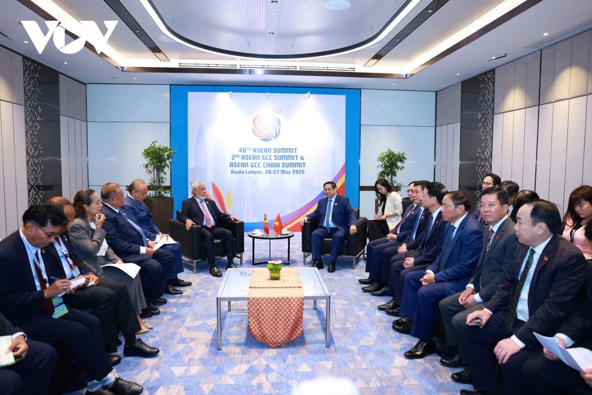 thủ tướng phạm minh chính gặp thủ tướng timor-leste xanana gusmao hình ảnh 2 thu tuong pham minh chinh gap thu tuong timor-leste xanana gusmao hinh anh 2