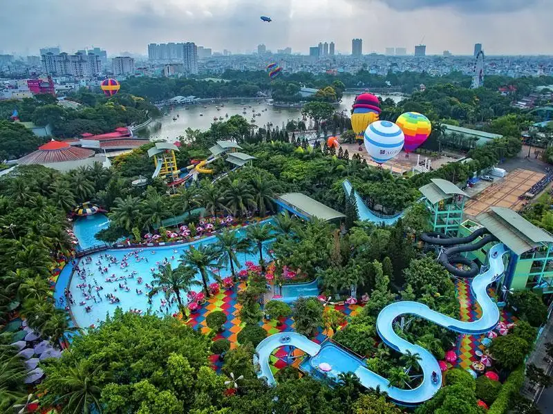 Ngày Quốc tế Thiếu nhi 1/6 đi đâu chơi ở TP.HCM? Bạn có thể đưa bé đến công viên Văn hóa Đầm Sen. (Ảnh: Traveloka)